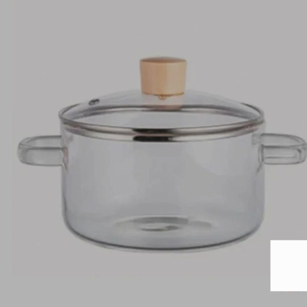 Borosilicate Glass Cooking Pot