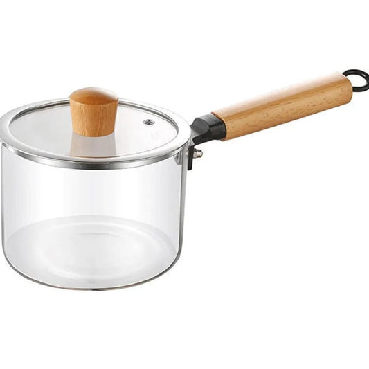 1.8L Glass Cooking Pot with Handle