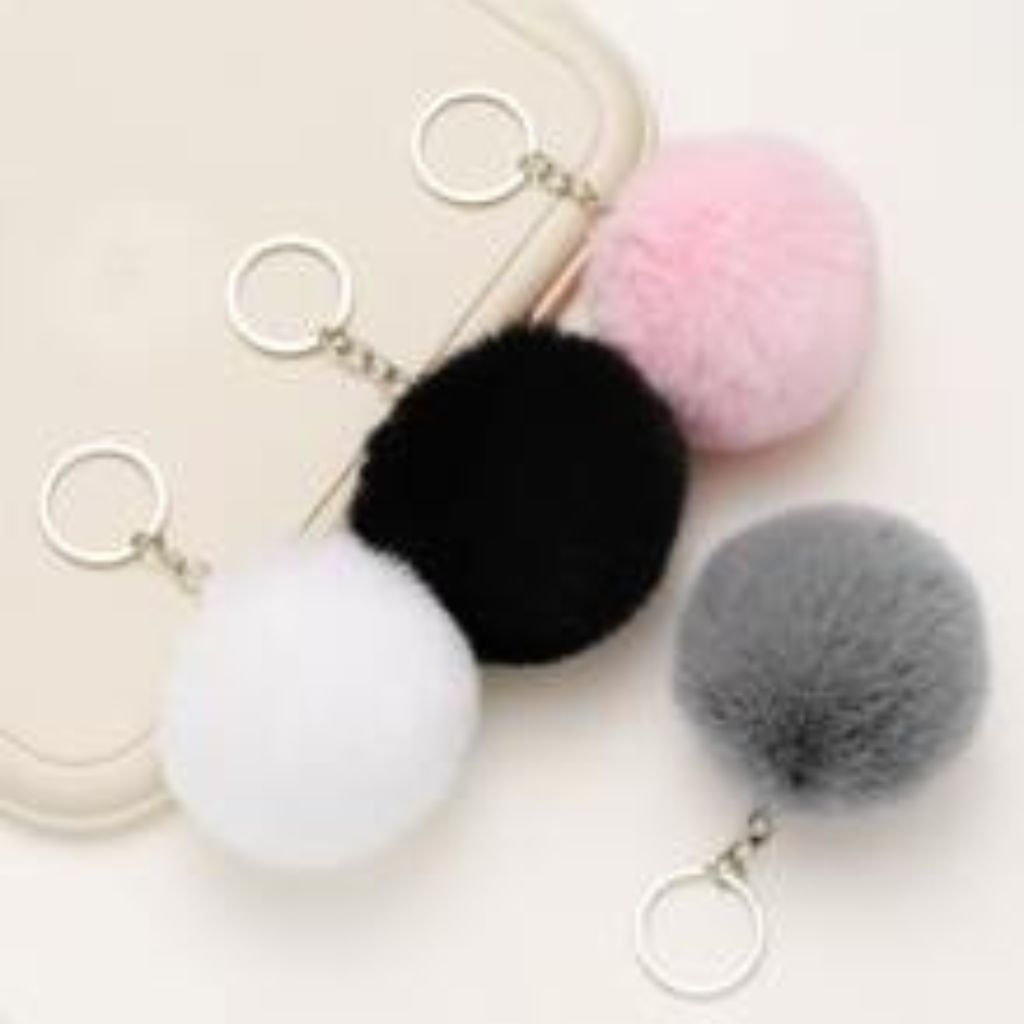 Pom Pom Key ring