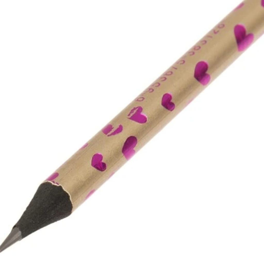 Yalong HB Crystal Heart Pencil