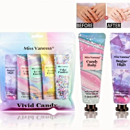 5pc Hand Cream - Vivid Candy