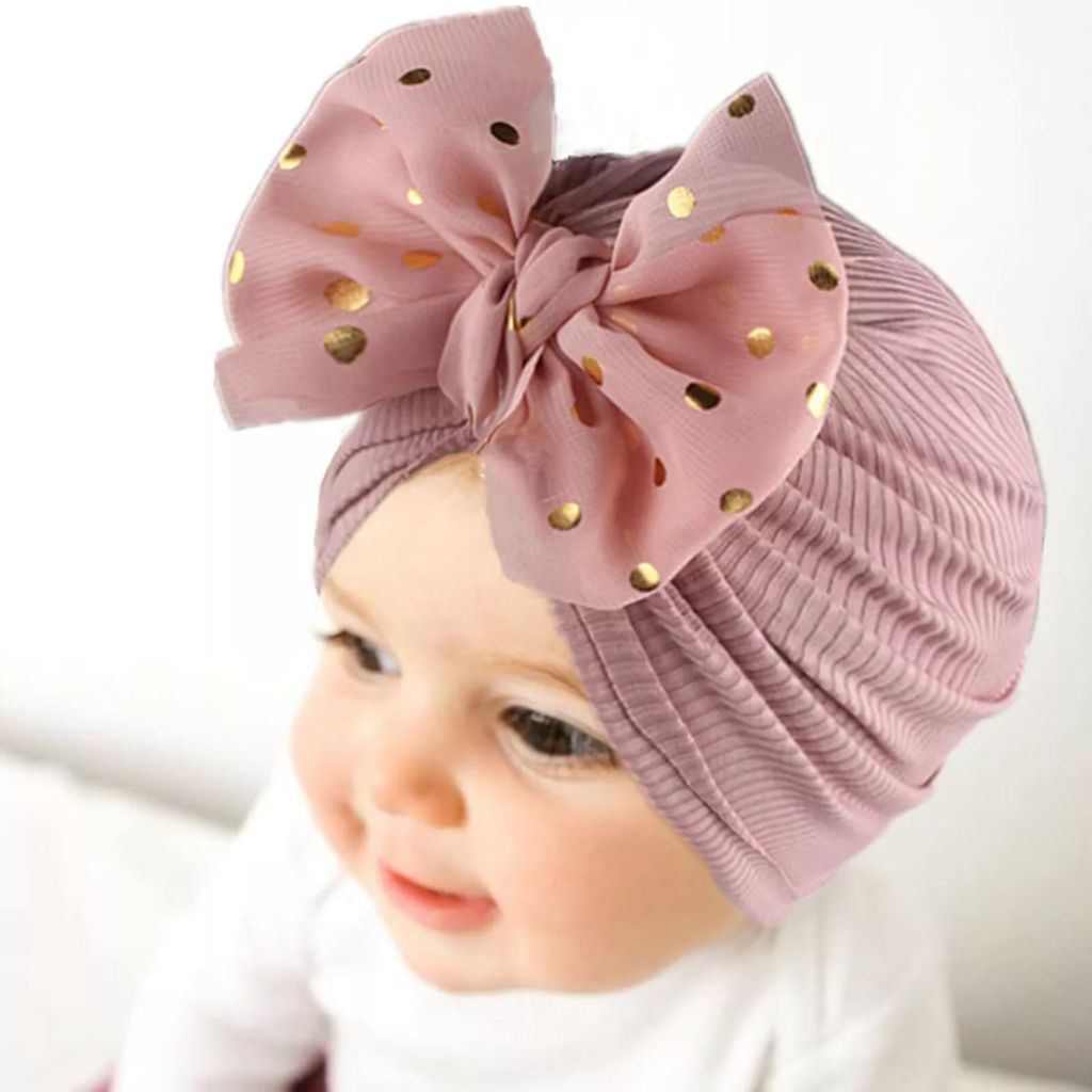 Baby Turban With Bow