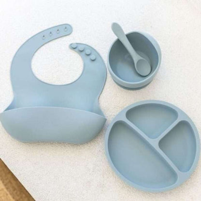 7pc Silicone Baby Feeding set