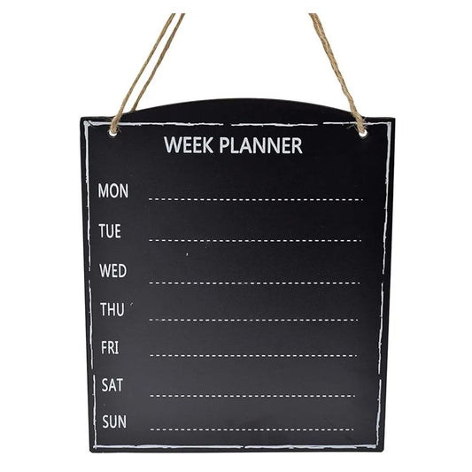 Chalk Board Weekly Planner - 24x19cm