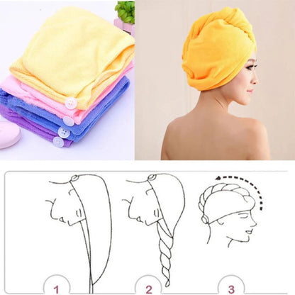 Bath Absorbent Hair Cap