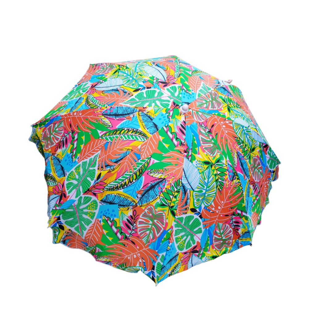 Large Summer Beach Umbrellas- Tropical