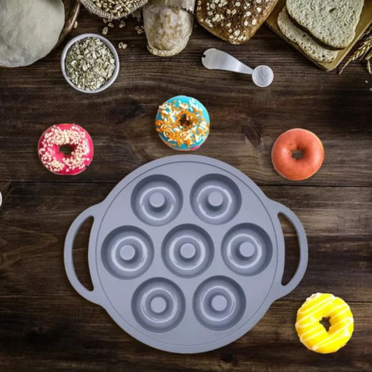 7 Slot Silicone Donut Pan