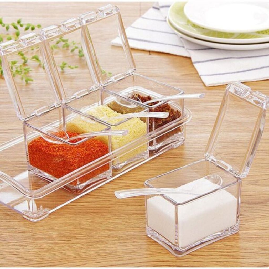 Acrylic 4pc Spice Set