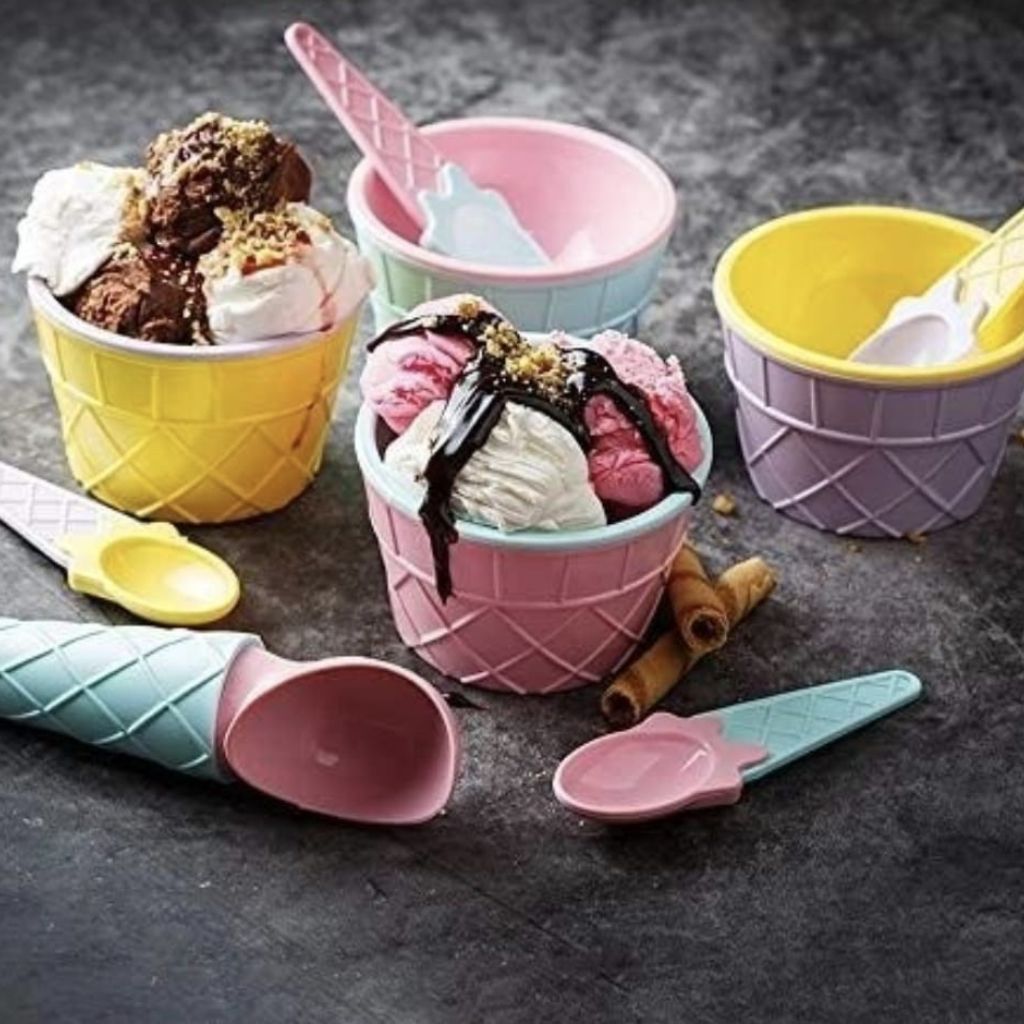 Qlux Carnival Ice Cream Set 9pc