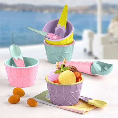 Qlux Carnival Ice Cream Set 9pc