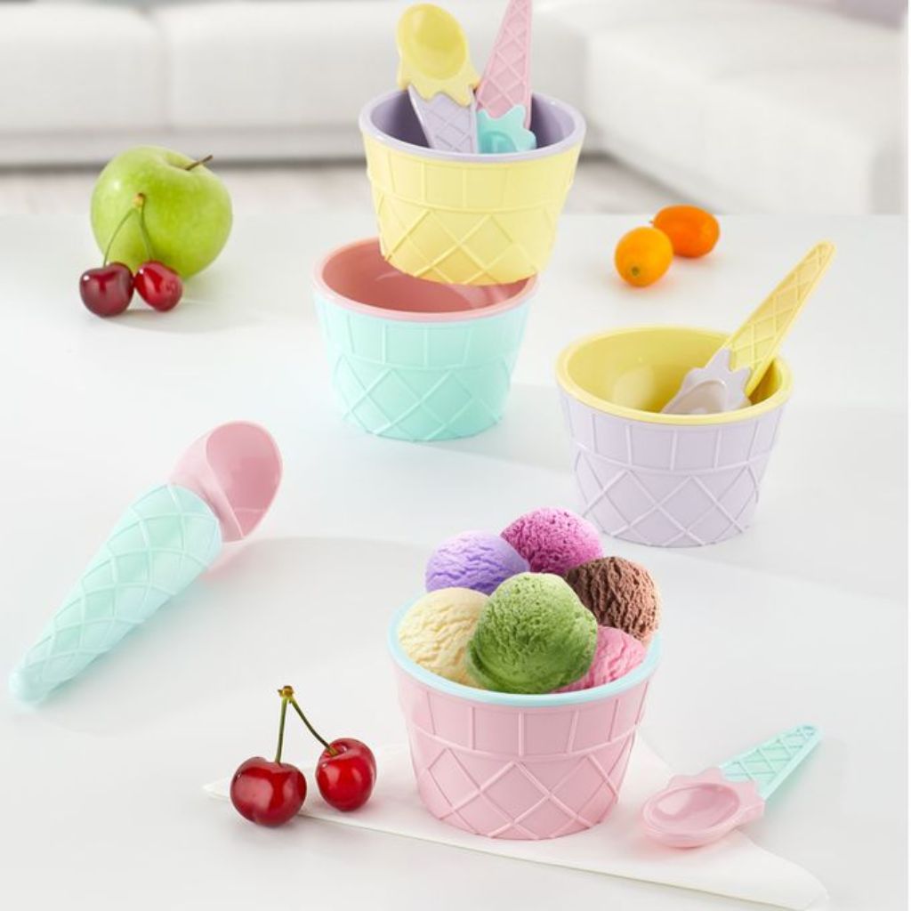 Qlux Carnival Ice Cream Set 9pc