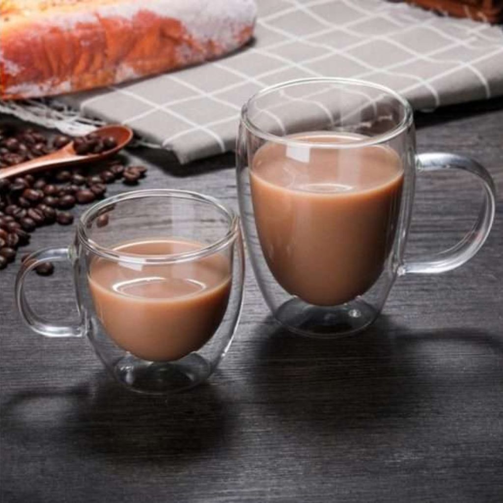 Double Walled Mug With Handle 