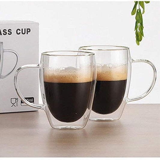 Double Walled Mug With Handle 