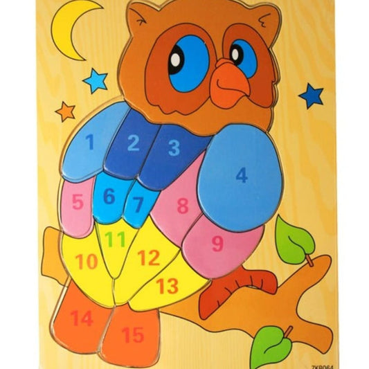 Large alphabet/number puzzle