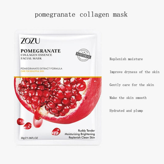 Facial Sheet Mask - Pomegranate