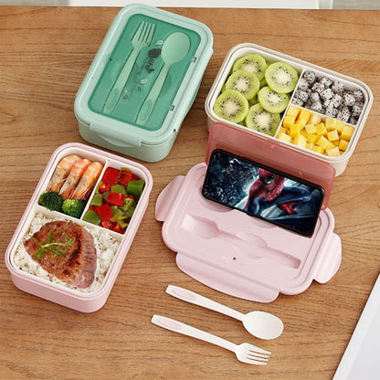 3 Division Bento Lunch Box