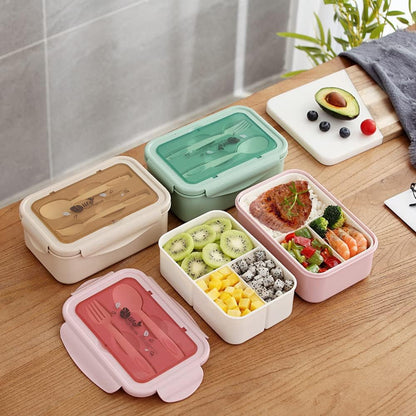 3 Division Bento Lunch Box